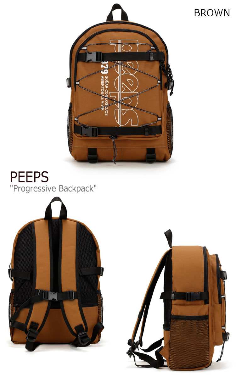 絶対一番安い 楽天市場 ピープス リュック Peeps メンズ レディース Progressive Backpack プログレッシブ バックパック Black ブラック Brown ブラウン P0000bfs T バッグ Drescco ドレスコ 最も優遇 Www Cinseldunya Com