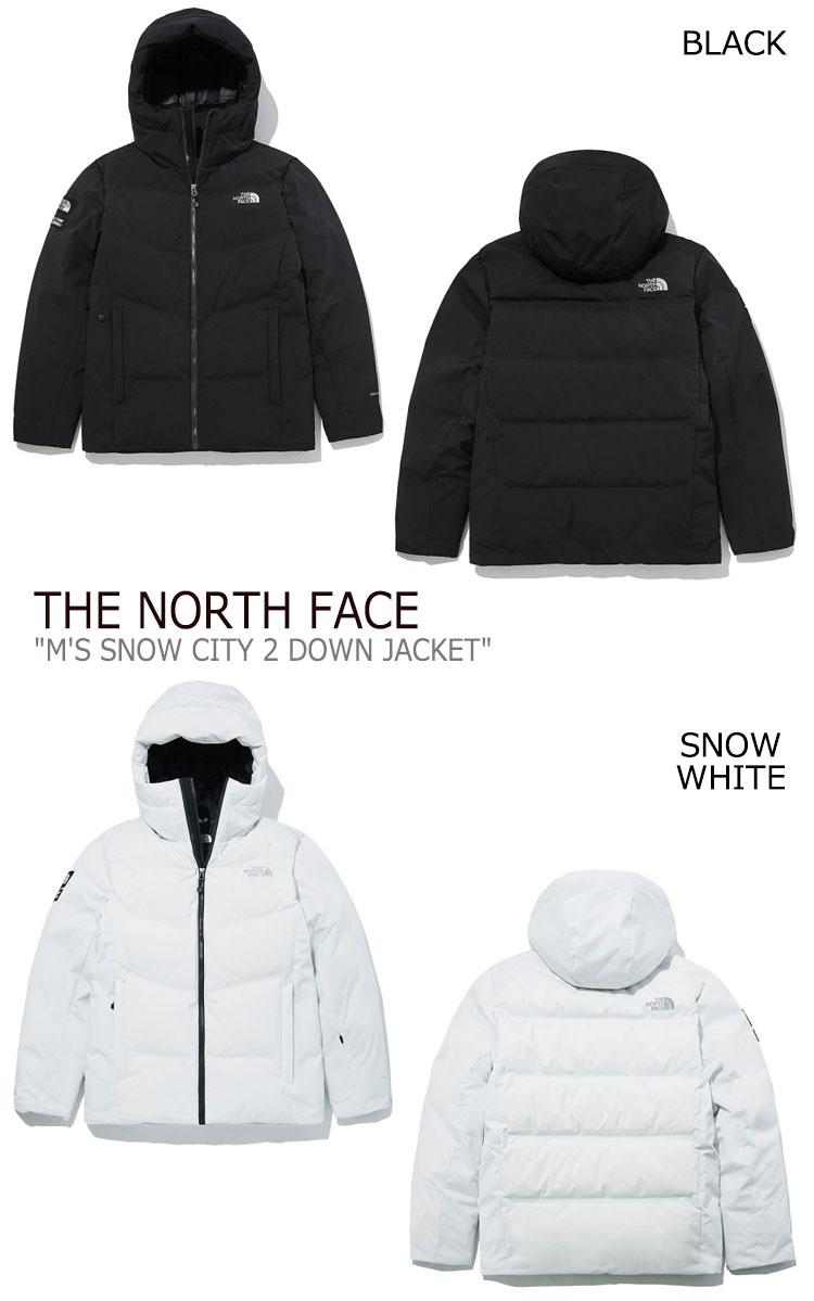 楽天市場 ノースフェイス ダウン The North Face メンズ M S Snow City 2 Down Jacket スノー シティ 2 ダウンジャケット Black ブラック White ホワイト Charcoal チャコール Nn1dl51a B C ウェア 中古 未使用品 Drescco ドレスコ