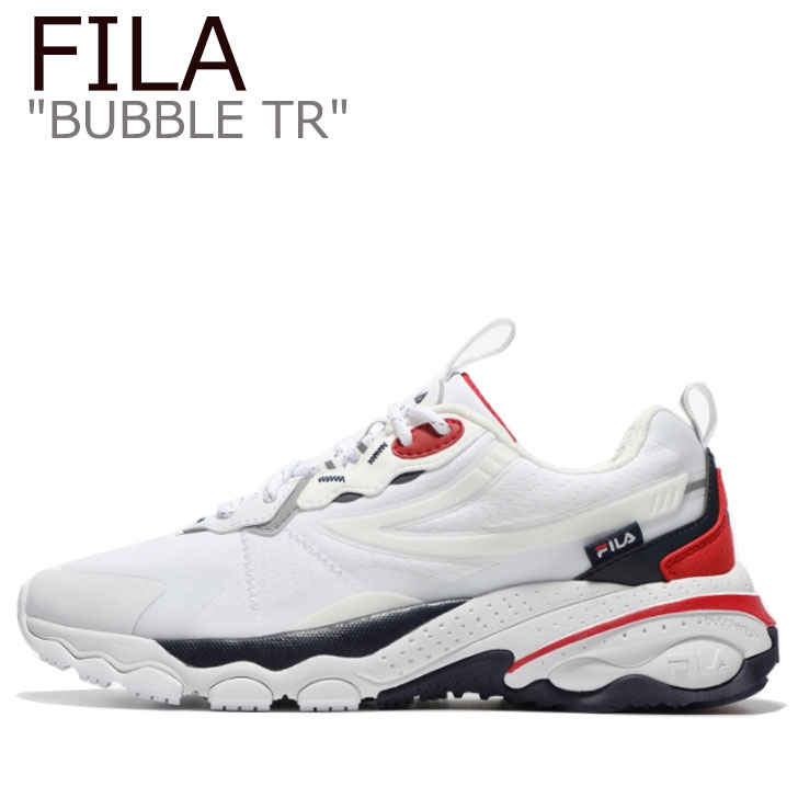 人気の 楽天市場 フィラ スニーカー Fila メンズ レディース Bubble Tr バブル Tr White ホワイト Blue ブルー Red レッド 1rmd 125 シューズ Drescco ドレスコ お気にいる Stopinsectes Com