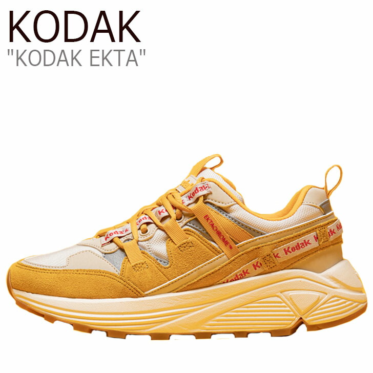 Kodak Kodak Kodakekta K0363lcr81ylw メンズ靴 Ekta メンズスニーカー コダックシューズ コダックスニーカー シューズ靴 レディーススニーカー Yellow スニーカー レディース Kodakスニーカー コダック Kodak メンズ Kodak Ekta コダック エクタ Yellow イエロー