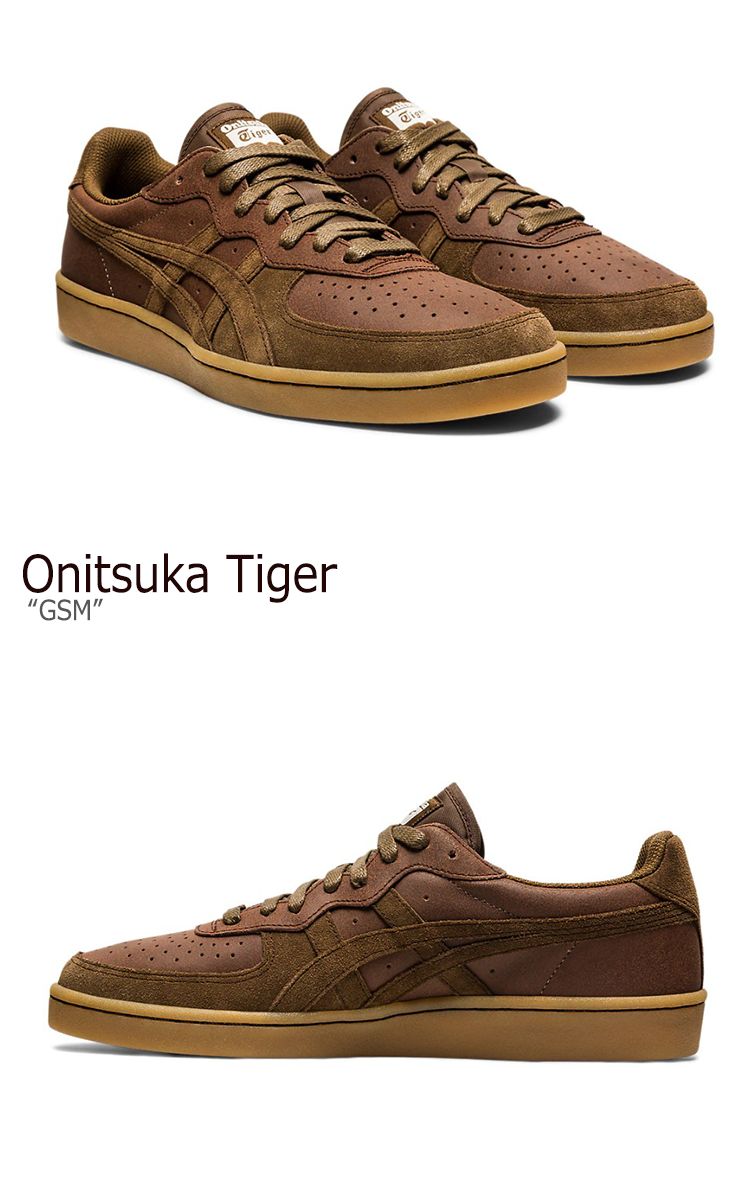 楽天市場 オニツカタイガー スニーカー Onitsuka Tiger メンズ Gsm ジーエスエム Coffee コーヒー Brown Storm ブラウンストーム 1183a842 200 シューズ Drescco ドレスコ