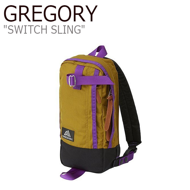 グレゴリー バッグ ボディバッグ Gregory メンズ レディース レディース Switch Sling ブロンズ スウィッチスリング Bronze Purple ブロンズ パープル 08j バッグ Drescco ドレスコ Gregoryボディバッグ グレゴリーボディバッグ Gregory 斜め掛け Gregory斜め掛け