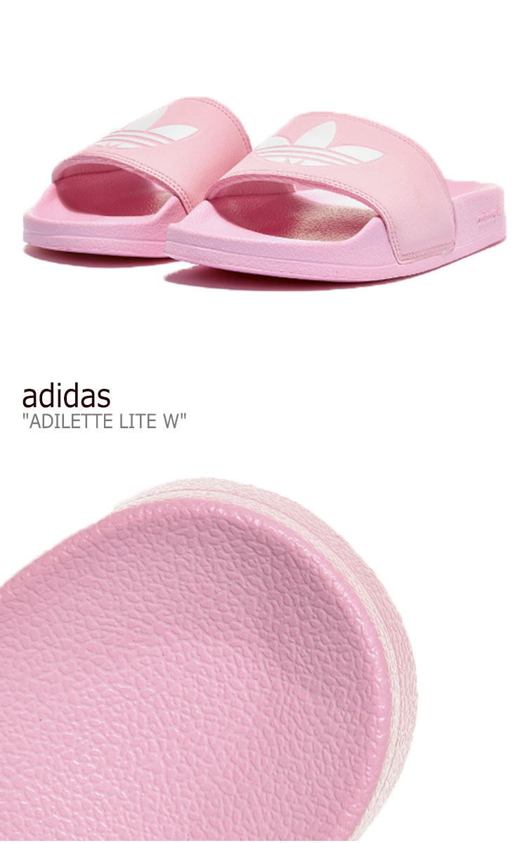 アディダス サンダル Adidas レディース Adilette Lite W アディレッタ 電灯 ウィメンズ Pink ばら色 Fu9139 シューズ 中古 未願い出尊厳 Cannes Encheres Com