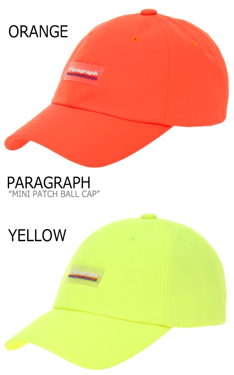 パラグラフ ボールキャップ Paragraph メンズ レディース Mini Patch Ball Cap ミニ パッチ ボール キャップ 全6色 Prg67 Acc Rvcconst Com