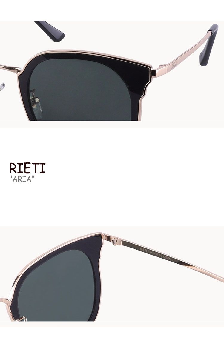 Rieti サングラス C2 リエティメガネ リエティサングラス アリア ウェリントンサングラス ウェリントン おしゃれ 韓国ブランド キャットアイ Uvカット サングラス キャットアイサングラス 韓国ファッション トレンド リエティ Rieti メンズ レディース Aria アリア C2