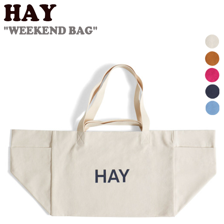 楽天市場】【即納】ヘイ エコバッグ HAY メンズ レディース Blue Tote Bag L ブルー トートバッグ Lサイズ Sky blue +  White logo スカイブルー ホワイトロゴ 541129 バッグ : 1WEEK（ワンウィーク）