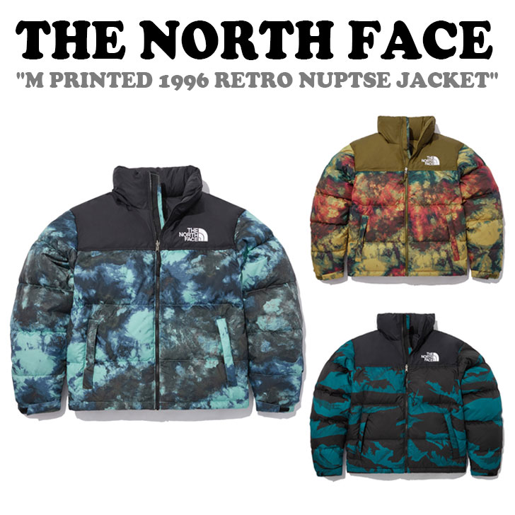 見事な ノースフェイス ダウン THE NORTH FACE メンズ M PRINTED 1996