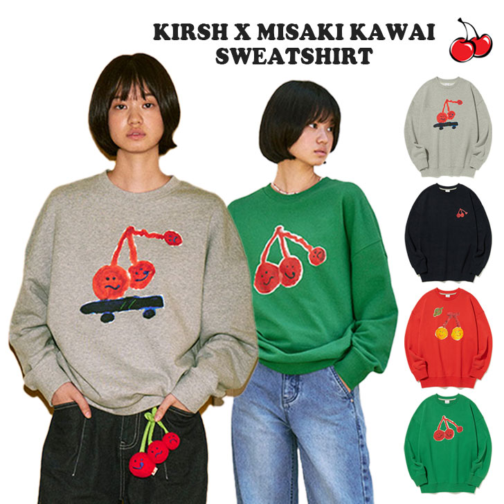 ☆関税込★KIRSH X MISAKI KAWAI ARTWORK POINT HOODIE ZIP UP★ 