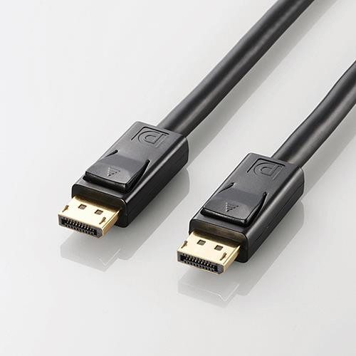 【代引不可】エレコム DisplayPort(TM)ケーブル／5m／ブラック CAC-DP1250BK