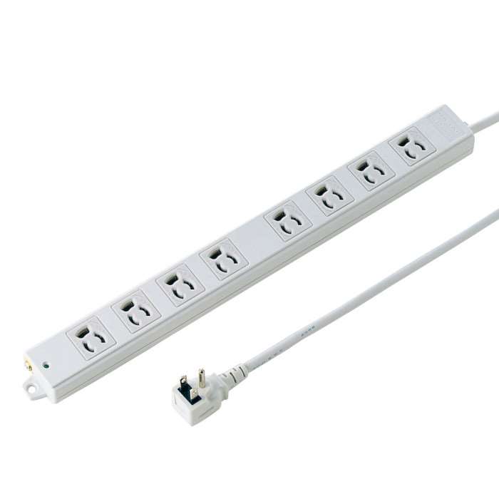【代引不可】サンワサプライ 工事物件タップ(8個口・1m) TAP-K8L-1