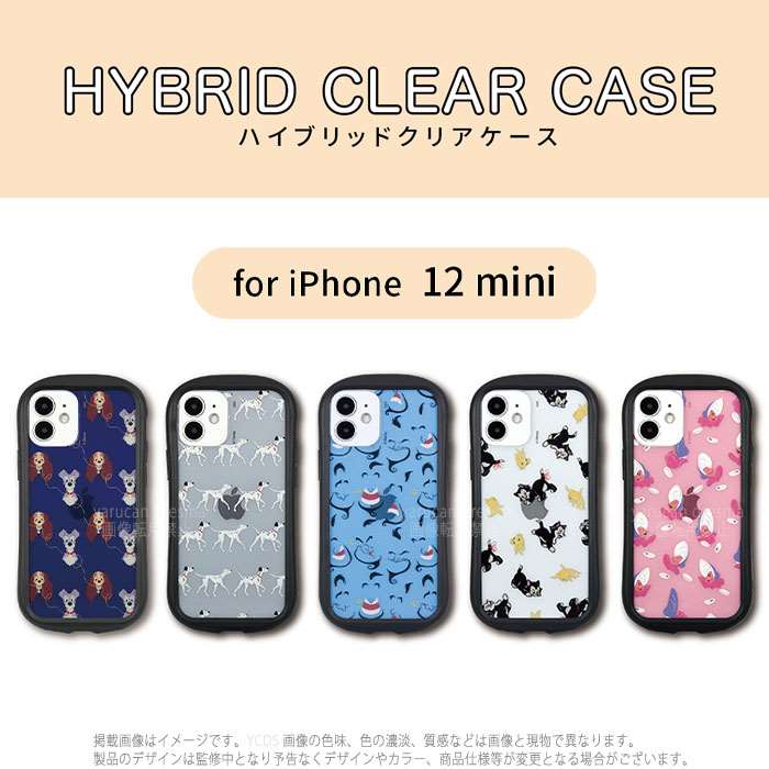 Iphone12mini 対応 ケース ディズニーキャラクター 12 Iphone ハイブリッドクリアケース 5 4インチ Mini カバー