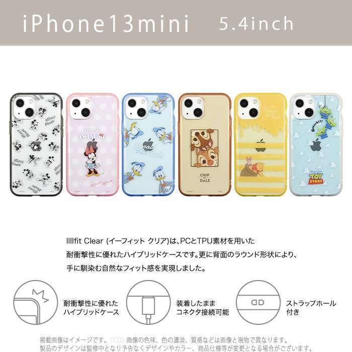 Iphone13mini Iphone5 4インチ 対応 Iiiifit イーフィットクリア Clear ケース ディズニー カバー ディズニーピクサー