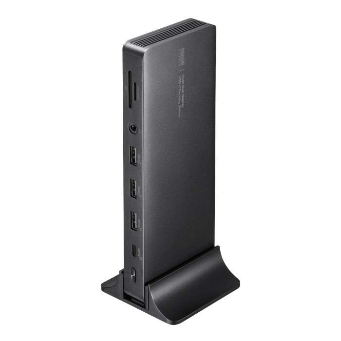【沖縄・離島配送不可】【代引不可】ドッキングステーション(4K・HDMI×2画面出力・ACアダプタ付) サンワサプライ USB-CVDK16