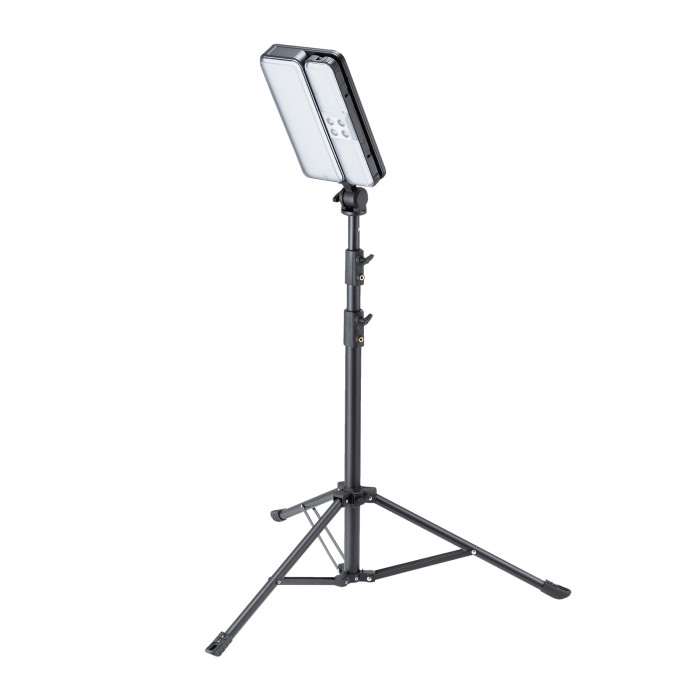 【沖縄・離島配送不可】【代引不可】LED投光器（三脚付き・ソーラー充電・防水） サンワサプライ LED-FL3