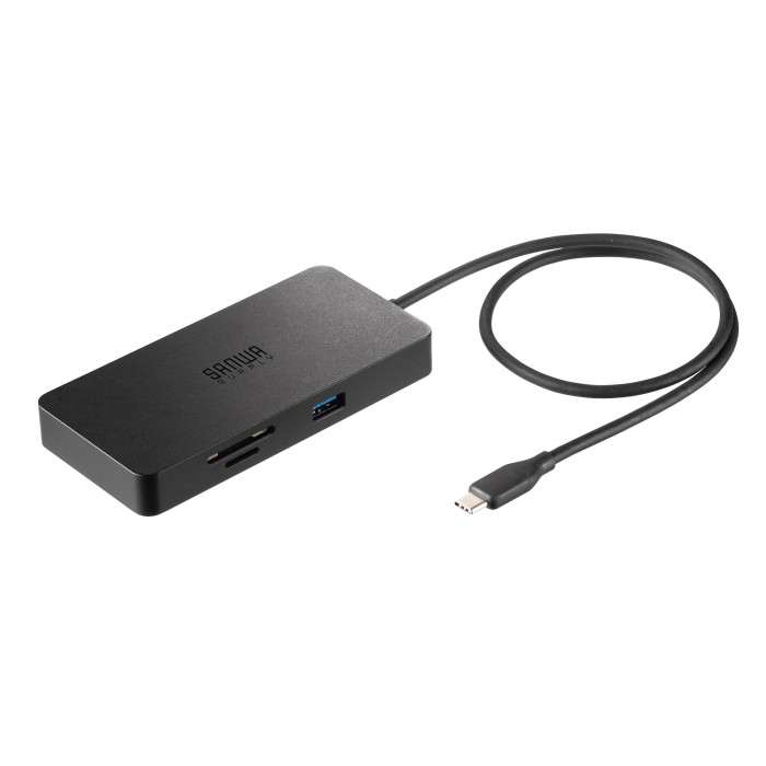 【沖縄・離島配送不可】【代引不可】USB Type-C ドッキングステーション サンワサプライ USB-DKM5BKN