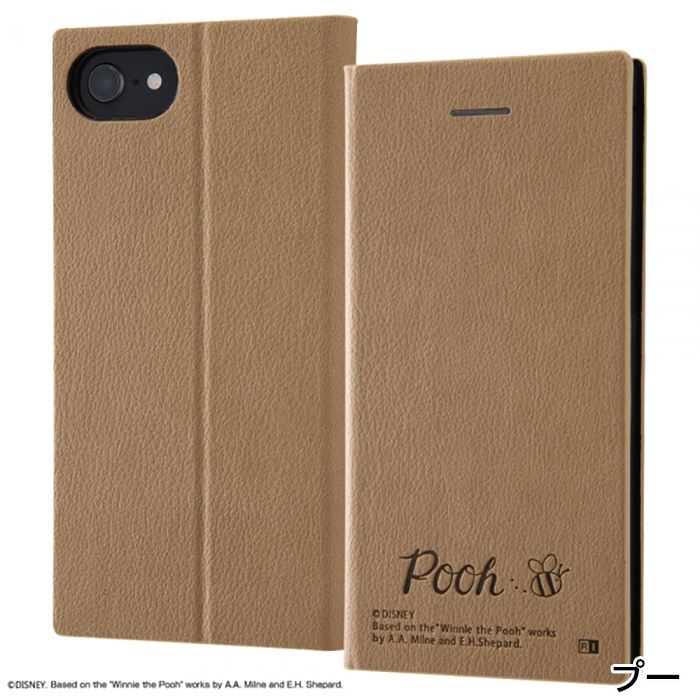 Iphone Se ディズニー 手帳型レザーケース 第2世代 耐衝撃 7 8