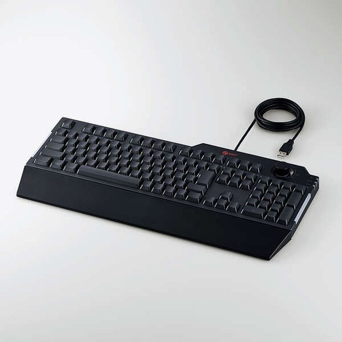 【代引不可】メンブレンゲーミングキーボード RGB LEDバックライト搭載 排水機能 リストレスト付属 有線 キーボード ブラック エレコム TK-G02UMBK