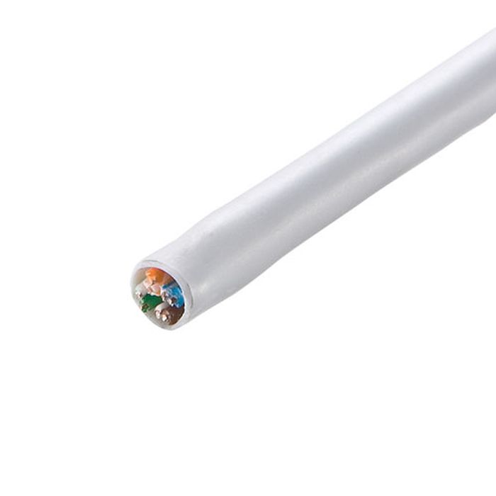 【沖縄・離島配送不可】【代引不可】自作用 LANケーブル CAT5e UTP単線ケーブルのみ 100m 自作用UTPエンハンスドカテゴリ5単線ケーブル ホワイト サンワサプライ KB-C5L-CB100WN|スマホカバー専門店 ドレスマ