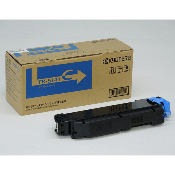 【沖縄・離島配送不可】【代引不可】KYOCERA 純正 トナー(シアン) TK-5141C 京セラ TK-5141C|スマホカバー専門店 ドレスマ
