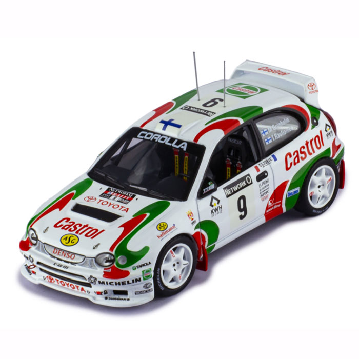 楽天市場】IXO イクソ 1/43 トヨタ カローラ WRC 1997年RACラリー #9 M