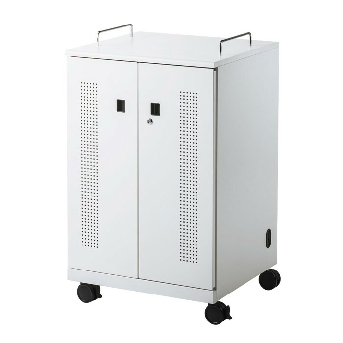 楽天市場】ノートパソコン・タブレット充電キャビネット(鍵付き・10台