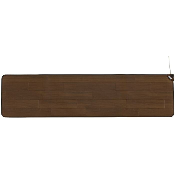 【即日出荷】【沖縄・離島配送不可】ホットキッチンマット フローリングタイプ 約45×180cm 木目調 ダークブラウン sugibo SB-KM180(D)|スマホカバー専門店 ドレスマ
