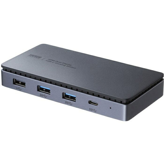 【沖縄・離島配送不可】【代引不可】USB Type-C ドッキングステーション HDMI×2画面出力対応 モニター ディスプレイ 周辺機器 サンワサプライ USB-CVDK15