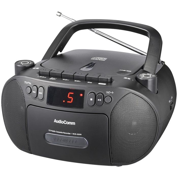 ラジオCD セット TOSHIBA ラジオ タイマー録音 am fm ワイドfm リモコン付き 時計
