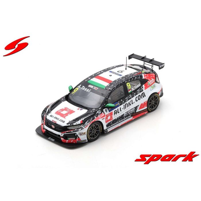 【沖縄・離島配送不可】1/43 Honda Civic Type R TCR No.9 ALL-INKL.DE Munnich Motorsport 3rd Race 2 WTCR 2020 Nurburgri ミニカー Spark Japan S8964
