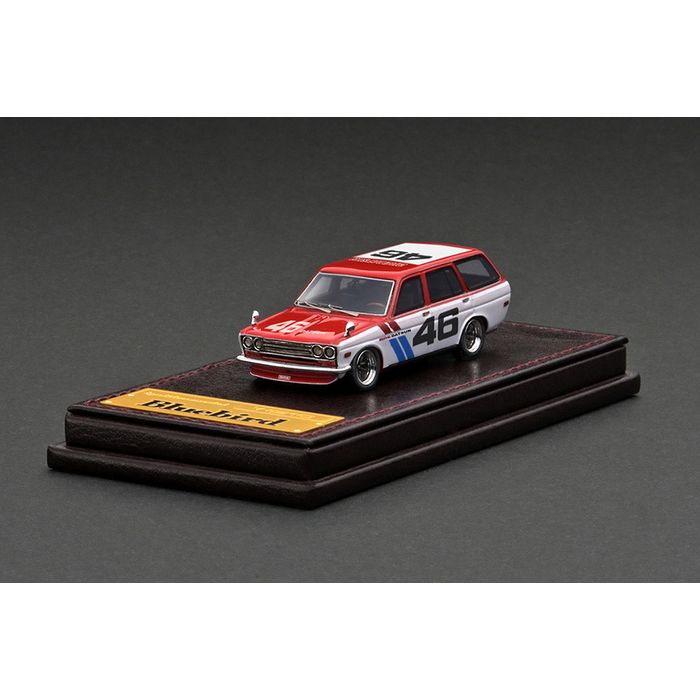 楽天市場】Datsun Bluebird (510) Wagon Blue/White (1/64 Scale