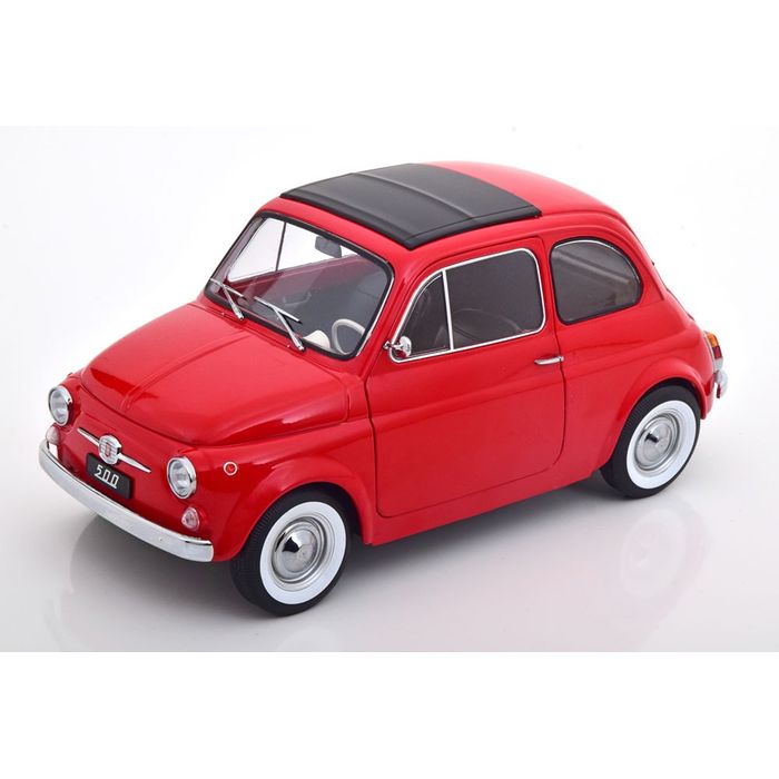 【沖縄・離島配送不可】KKScale 1/12 Fiat 500F 1968 red フリースタイル KKDC120031