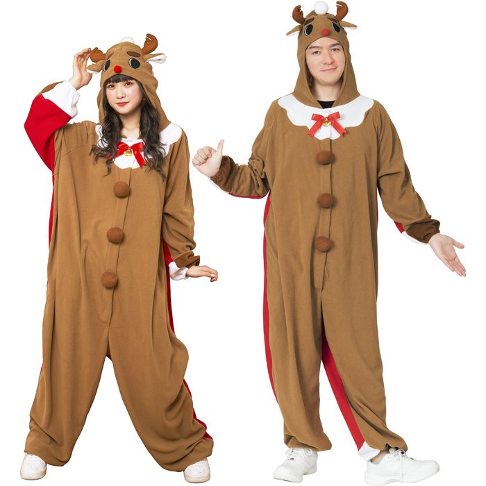 Xmas さんトナさん 着ぐるみ 仮装 コスプレ 衣装 忘年会 クリスマス ハロウィン イベント 誕生日 クリアストーン 4571142461210