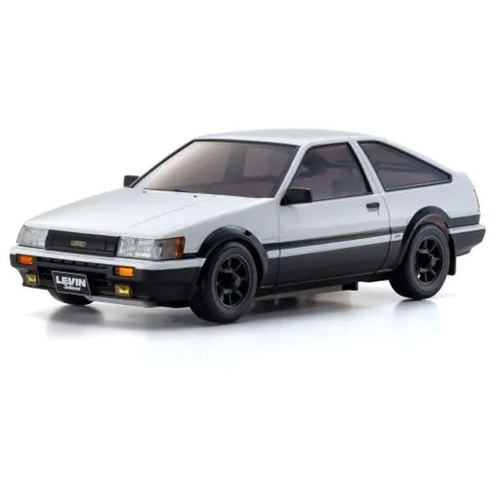 ASC MA020 トヨタ カローラレビン AE86 ホワイト/ブラック 京商 MZP473WBK