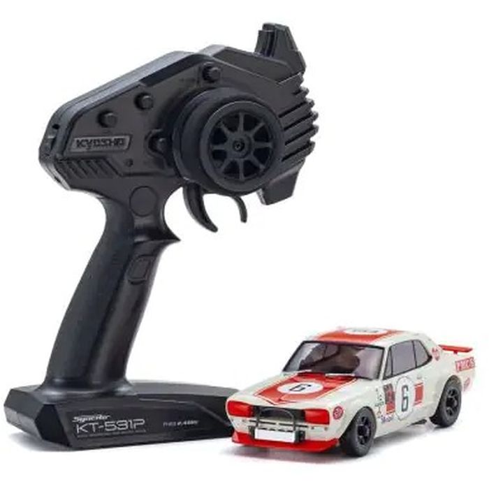 【沖縄・離島配送不可】ミニッツAWD 日産 スカイライン 2000GT-R (KPGC10) レーシング 1972 #6 レッド 京商 32643R