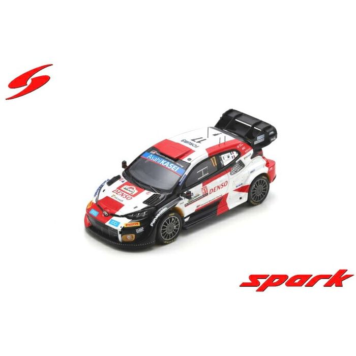 【沖縄・離島配送不可】1/43 TOYOTA GR Yaris Rally1 HYBRID No.17 TOYOTA GAZOO Racing WRT2nd Rally Japan 2023 S. Ogie Spark Japan S6732