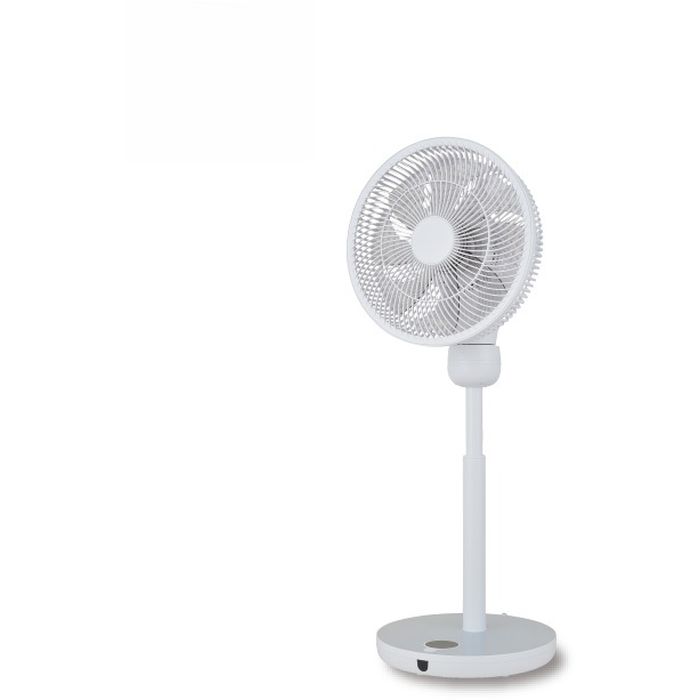 360°フルリモコンリビングDC扇風機 ホワイト おおたけ UF-DC325AFR-W