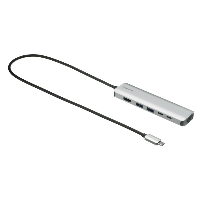 【沖縄・離島配送不可】【代引不可】8K対応 USB Type-C ドッキングステーション サンワサプライ USB-DKM9S