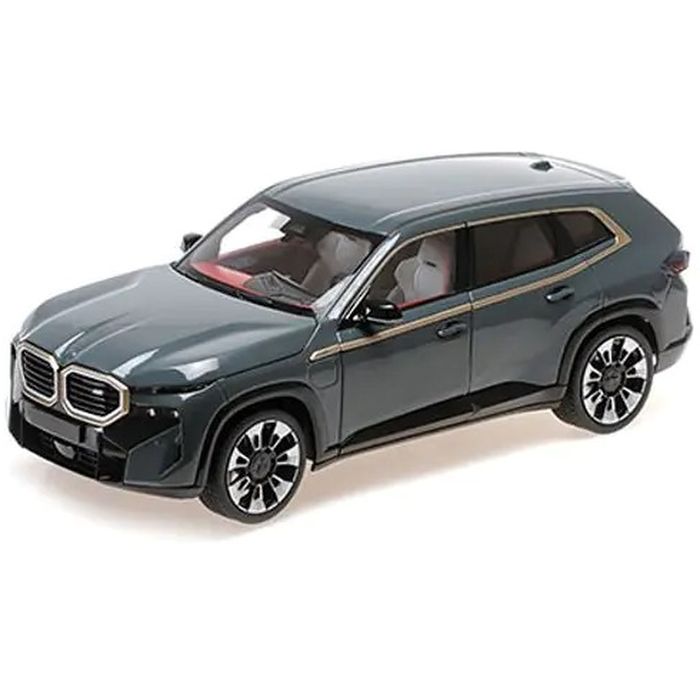 【沖縄・離島配送不可】ミニチャンプス 1/18 BMW XM 2023 ケープヨークグリーンメタリック 京商 110023300