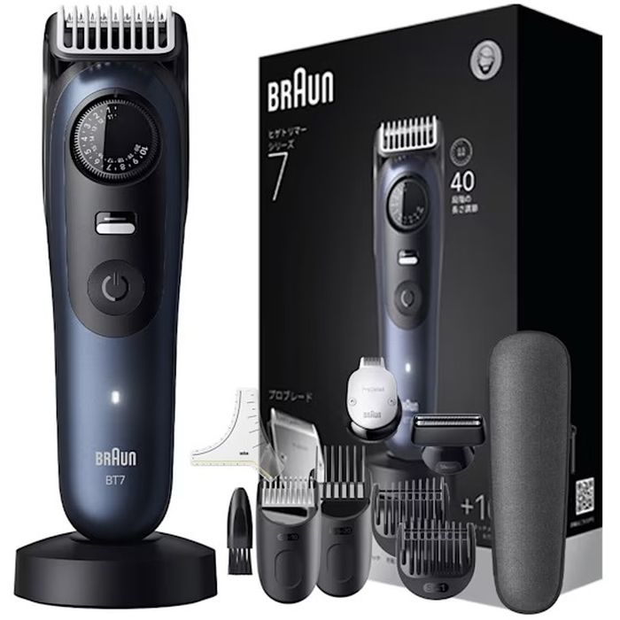 【沖縄・離島配送不可】BRAUN ヒゲトリマー シリーズ7 パワーブーストモード ブラウン BT7540｜スマホカバー専門店　ドレスマ