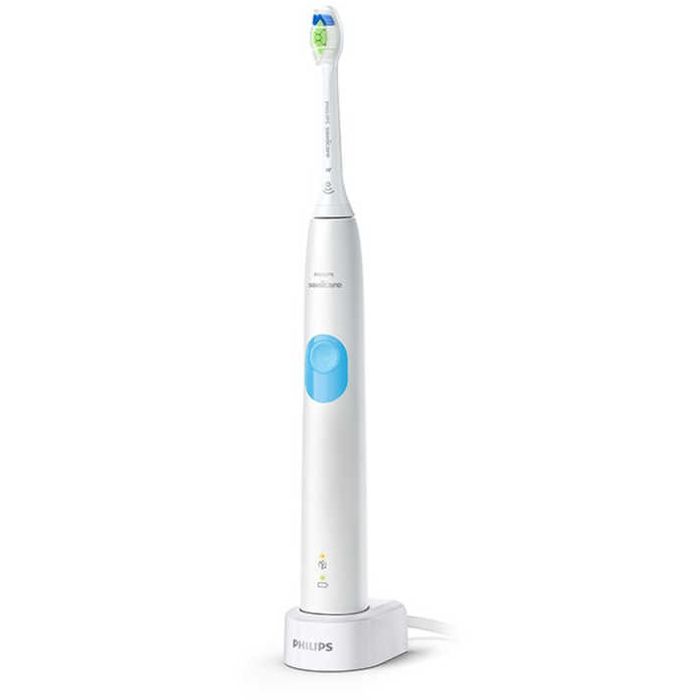 【沖縄・離島配送不可】PHILIPS （フィリップス） ソニッケアー プロテクトクリーン 電動歯ブラシ ホワイトミッドブルー フィリップス HX6809/72｜スマホカバー専門店　ドレスマ