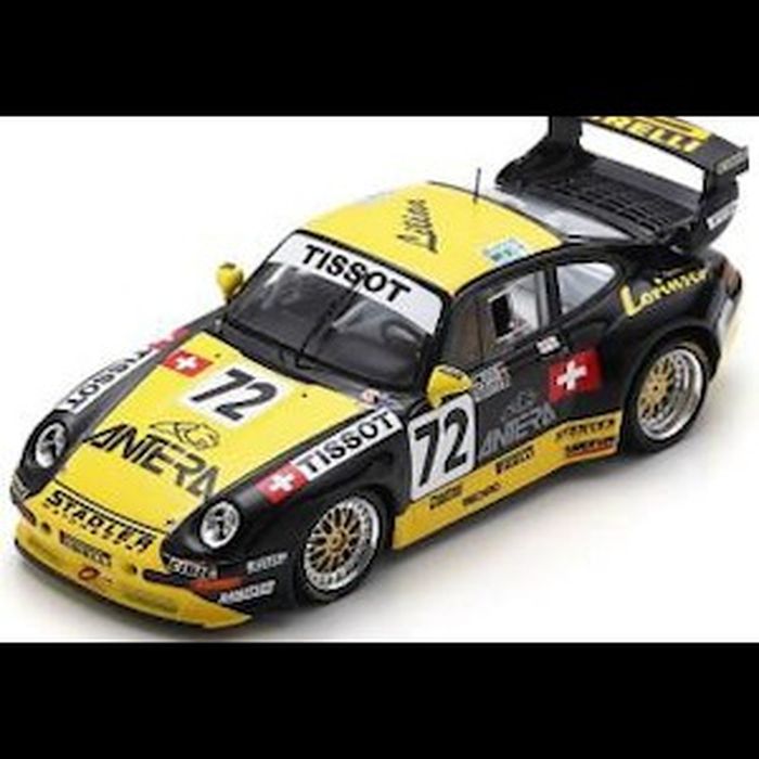 【沖縄・離島配送不可】Porsche 911 GT2 No.72 Stadler Motorsport Le Mans 24H 1996 E. Calderari - L. Bryner - U. Richter SPARK JAPAN S5523