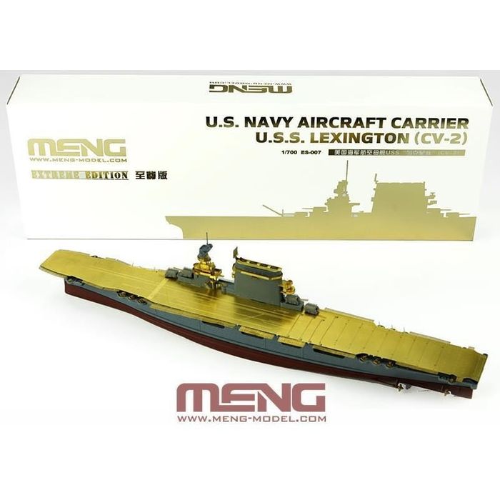 【沖縄・離島配送不可】MENES-007 モンモデル 1/700 アメリカ海軍 航空母艦レキシントン（CV-2）エクストリームエディション ビーバーコーポレーション MENES-007