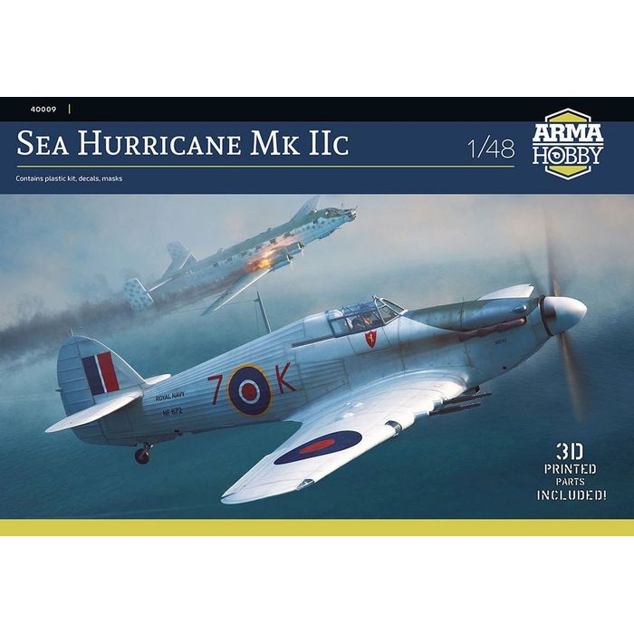 【沖縄・離島配送不可】ADL40009 アルマホビー 1/48 シーハリケーン Mk.2c リミテッドエディション ビーバーコーポレーション ADL40009