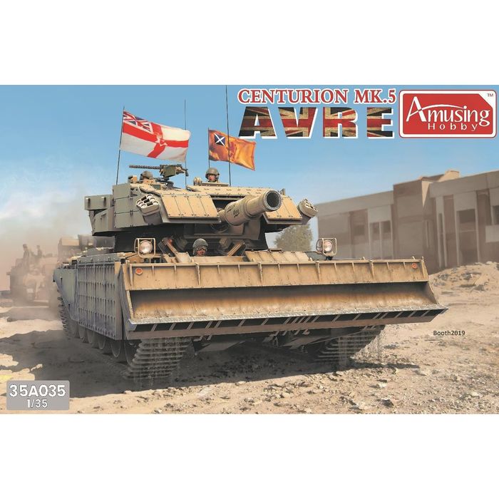 AMH35A035 アミュージングホビー 1/35 イギリス軍 センチュリオン Mk.5 AVRE ビーバーコーポレーション AMH35A035