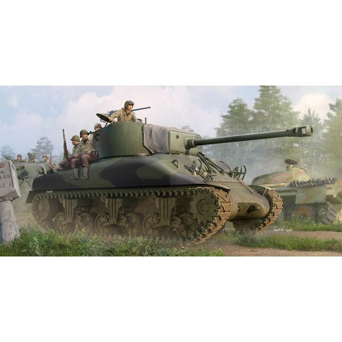 【沖縄・離島配送不可】1/16 M4A1(76)W シャーマン 中戦車 ビーバーコーポレーション ILK61616