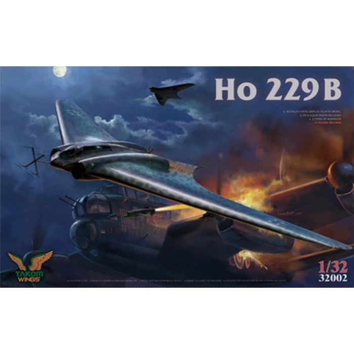【沖縄・離島配送不可】1/32 ホルテン Ho229B ビーバーコーポレーション TKO32002
