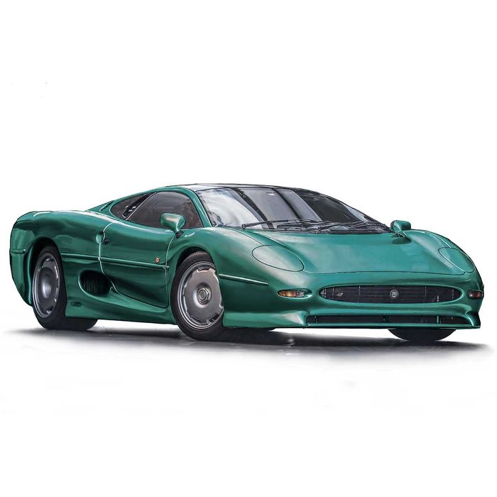 Maisto 製ジャガーダイキャストモデル　Revell製ジャガープラ　2台 Maisto 製ジャガーダイキャストモデル Revell製ジャガープラ 2台