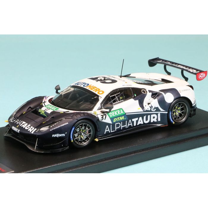 【沖縄・離島配送不可】1/43 Ferrari 488 GT3 EVO No.37 RED BULL ALPHATAURI AF CORSE - DTM 2022 Nick Cassidy Spark Japan LSRC157