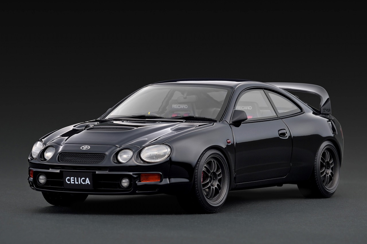 【沖縄・離島配送不可】1/18 Toyota Celica GT-FOUR (ST205) Black ティーケー・カンパニー IG3678