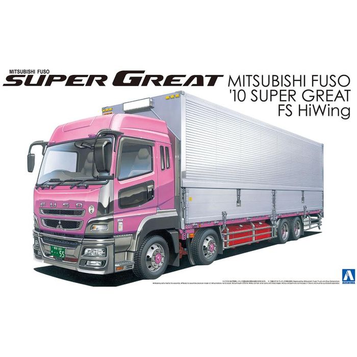 アオシマ1/32 ヘビーフレイト スーパーグレート 縦型冷凍機 楽天市場】アオシマ プラモデル 1/32 ヘビーフレイト No.12 三菱ふそう